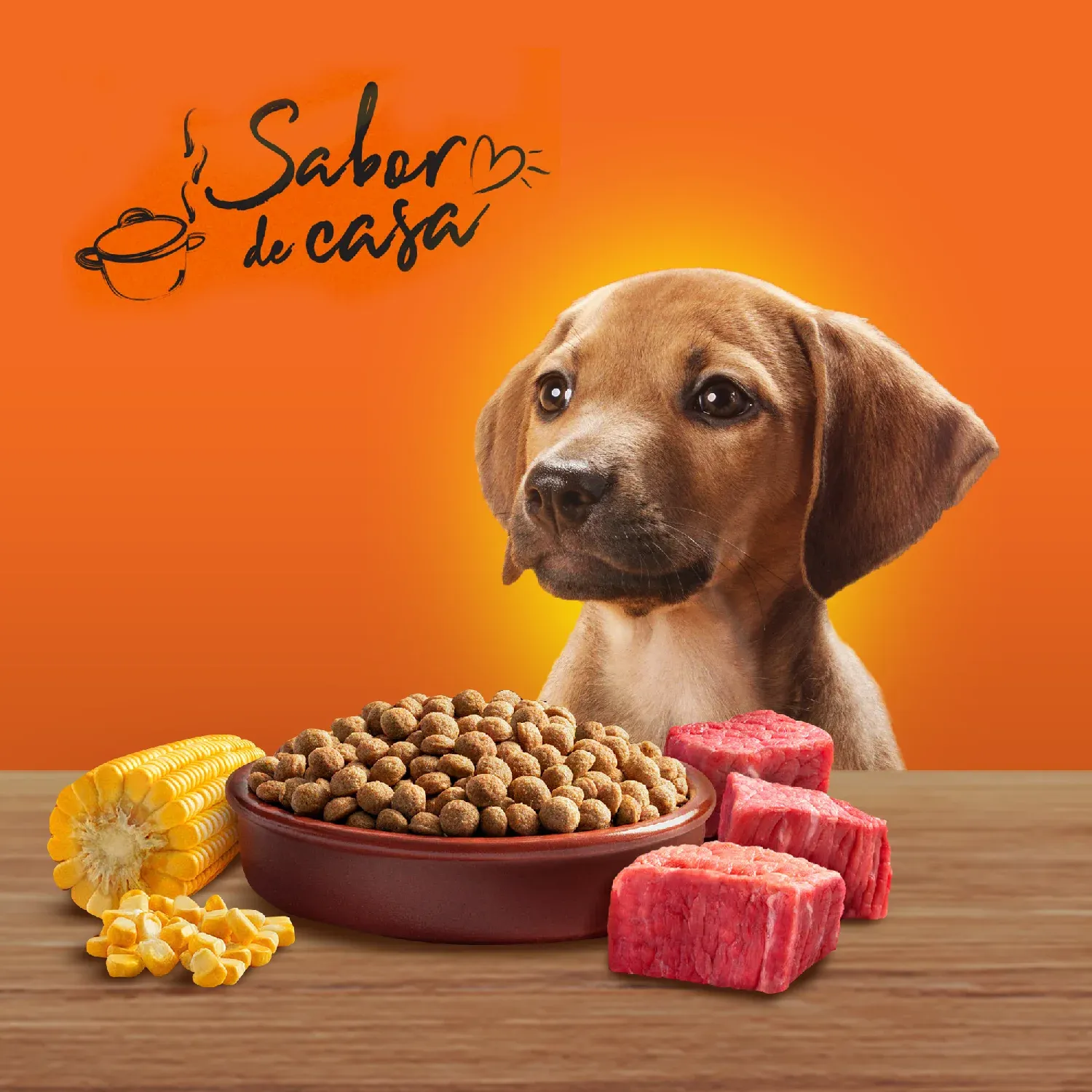 Racao Champ para Caes Filhotes Carne e Cereal ingredientes-04